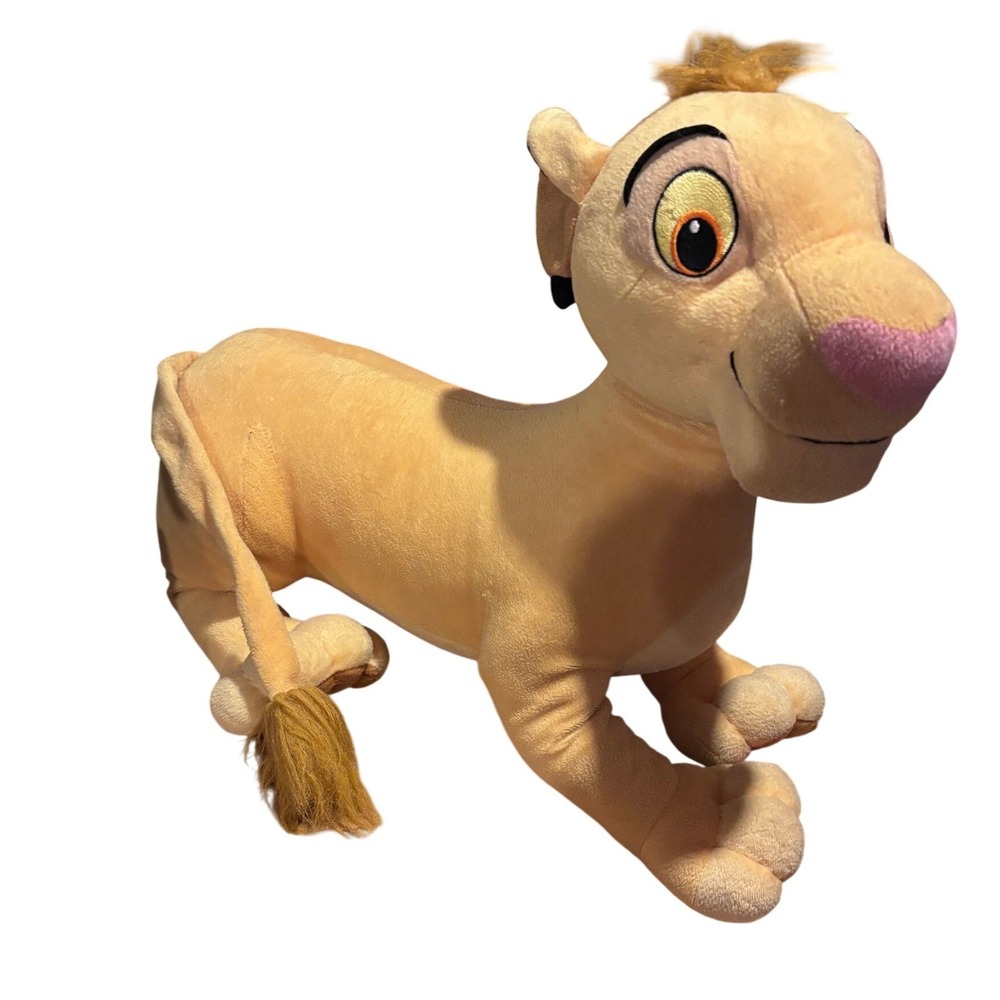Disney The Lion King Simba Plush Hasbro 2002 Vintage Standing Lion Toy 10251